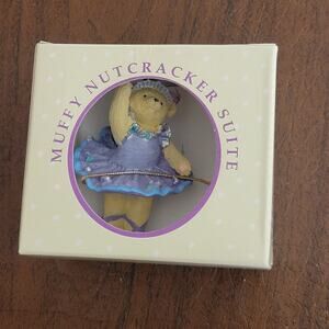 Vintage @1993 Muffy Vanderbear Collection Muffy Nutcracker Suite Ornament New